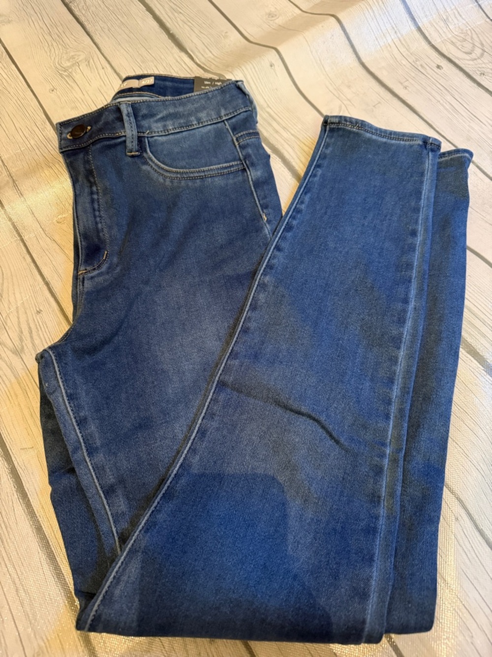 High-Rise Skinny Jeans